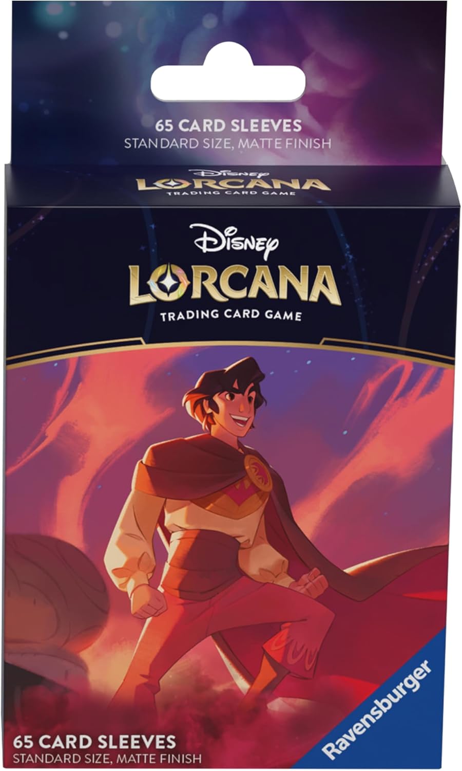 Ravensburger Disney Lorcana TCG Trading Adults and Kids 8 Years Up - Aladdin 65 Protective Card Sleeves - Set 5: Shimmering Skies