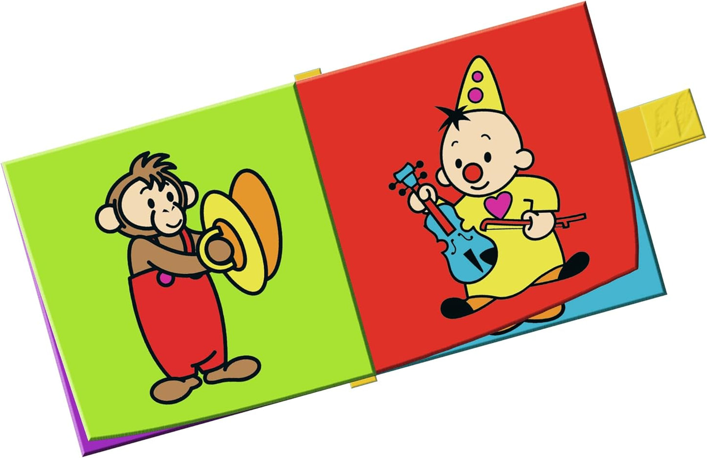 Bumba Knisperboek - Met 4 spreads - Leer de muziekinstrumenten