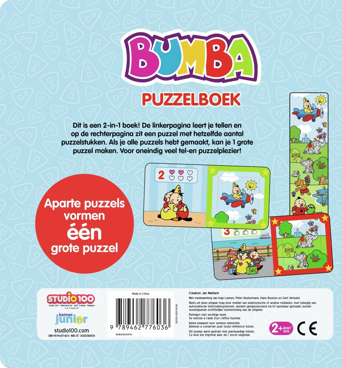 Bumba : puzzelboek 2022