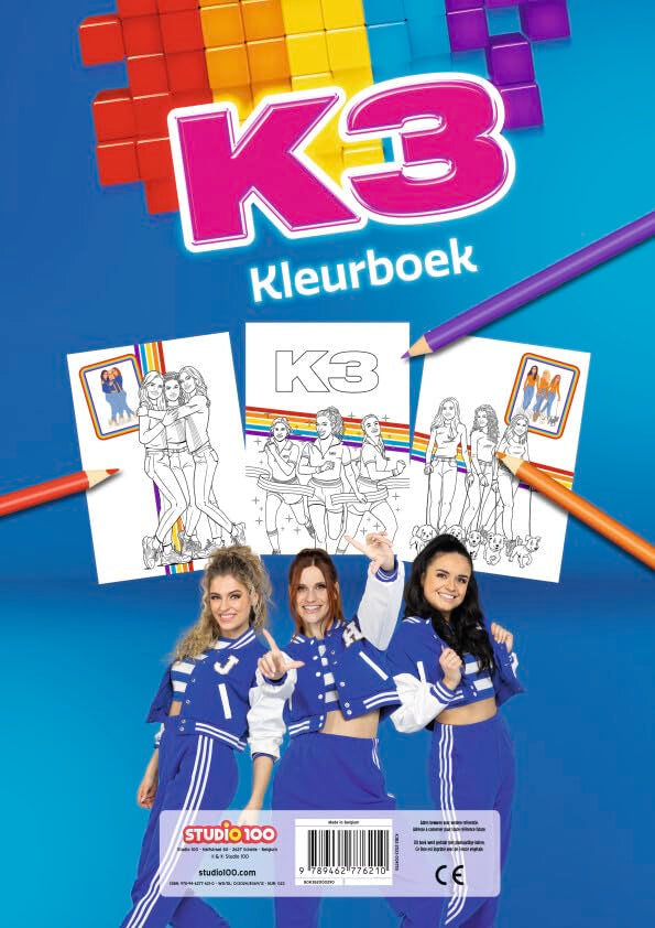 K3 : kleurboek - Sport