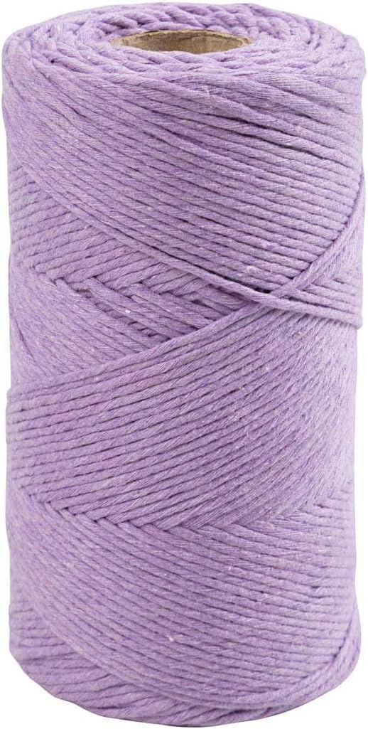 Creativ Company CC Macramé Koord 2 mm 198 m Paars