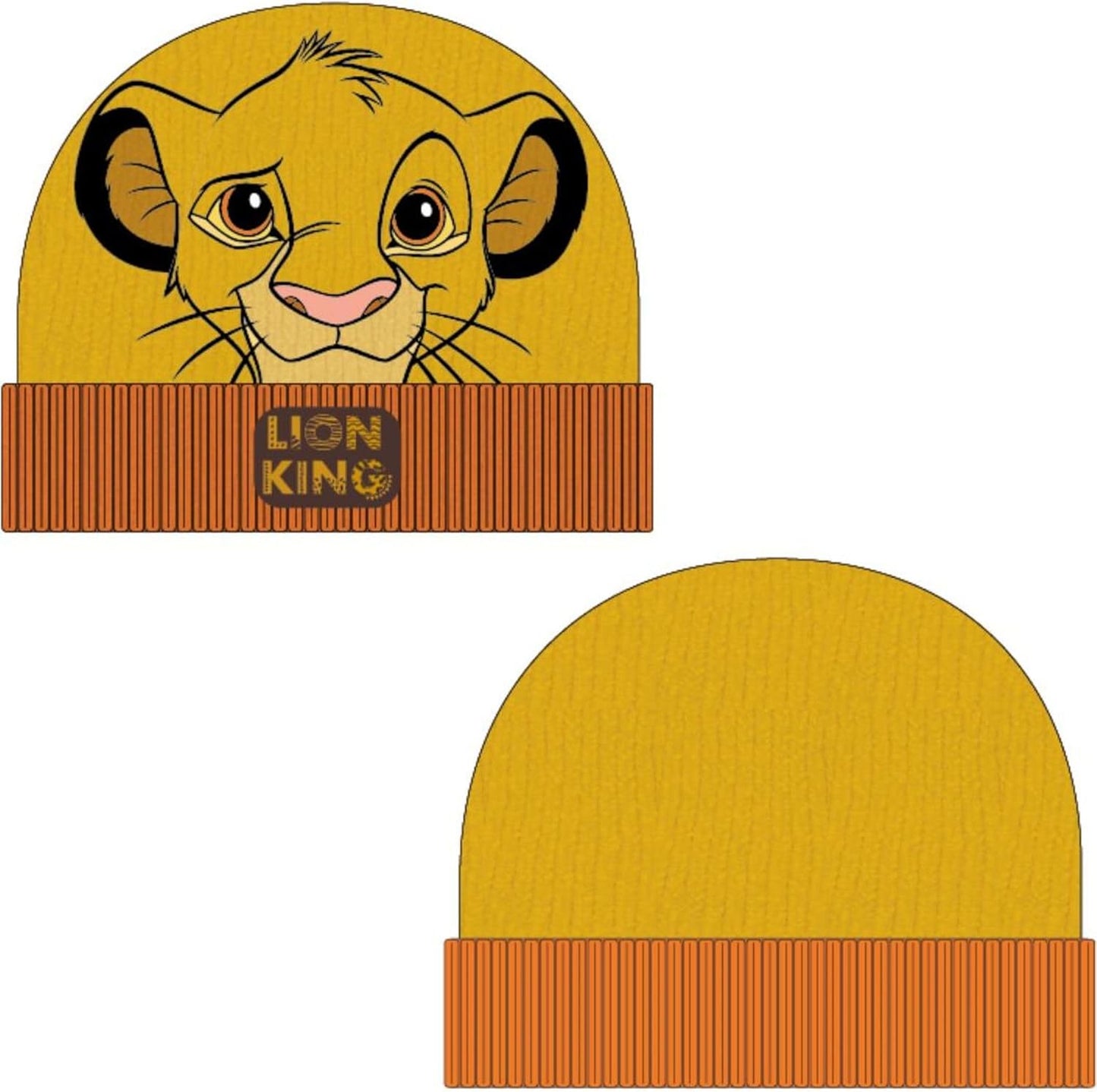 Cerda Gorro Punto Aplicaciones Lion King Tu:t.unica Baseball Cap, brown, One Size