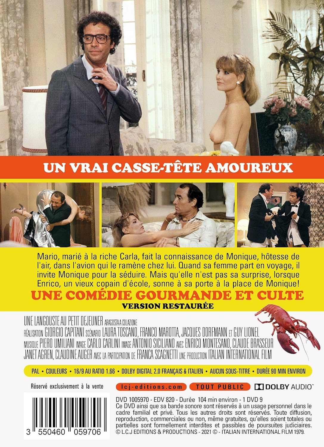 Une langouste au petit déjeuner