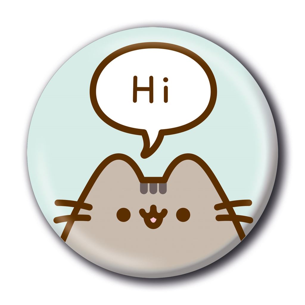 Pusheen (Hi) 25Mm Badge