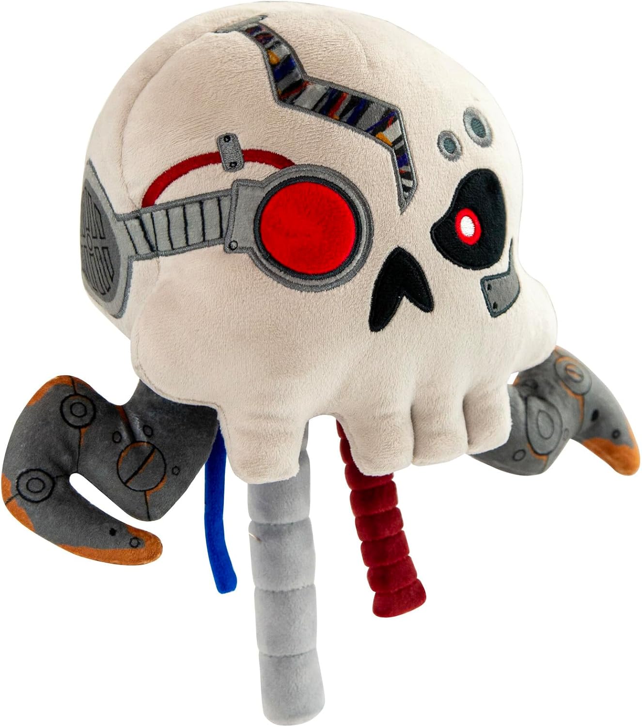 Warhammer 40 000 jouets en peluche à collectionner – Peluche tête de mort servo – Peluche douce et spongieuse – Peluche mignonne sous licence officielle de Warhammer 40 000 miniatures classiques – 28