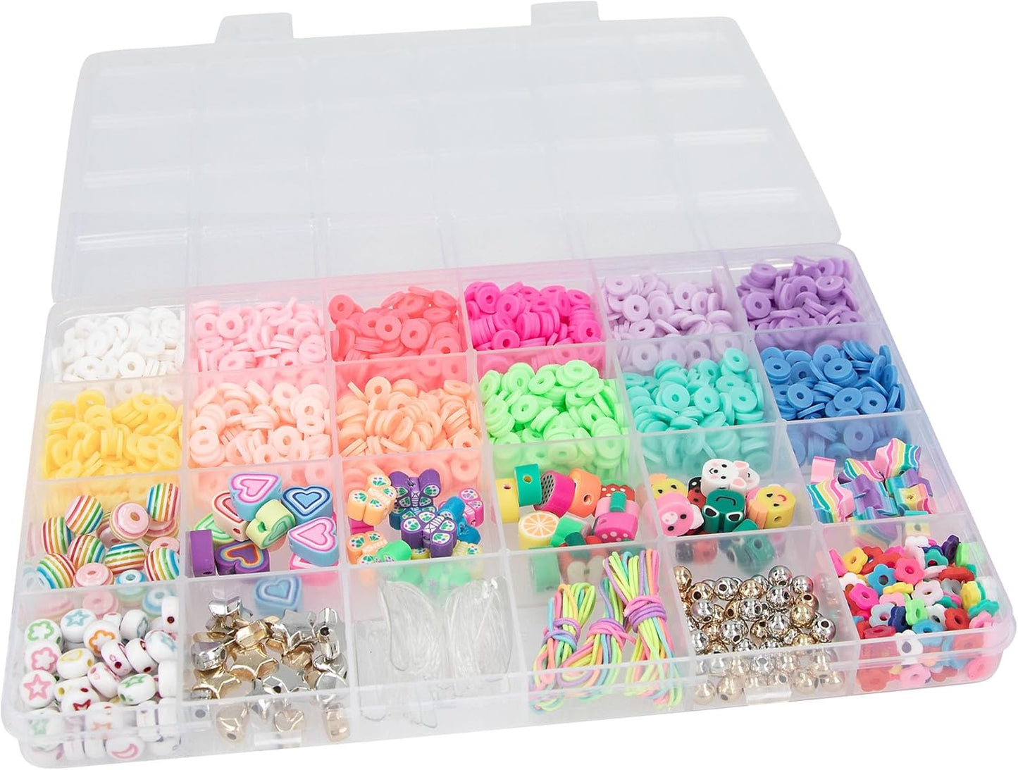 Depesche TOPModel 13182 DIY Beads Set, 20 Different Types of Beads, for Creative Design of Bracelets and Necklaces