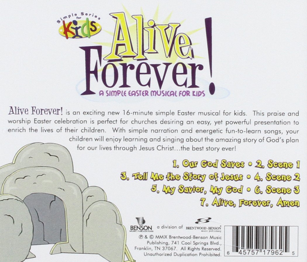 Alive Forever!: A Simple Easter Musical for Kids