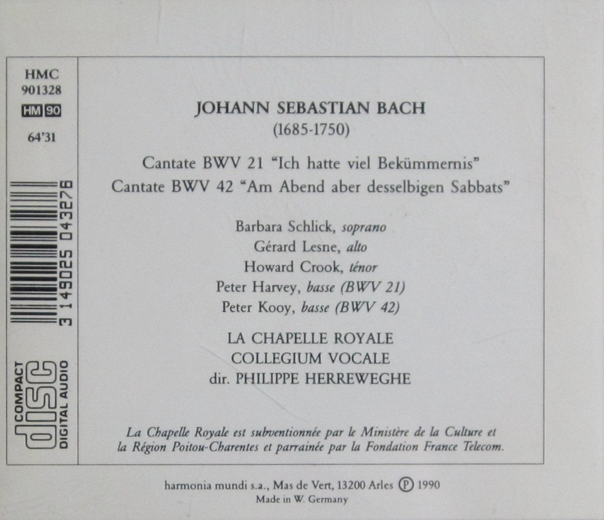 Bach;Cantates