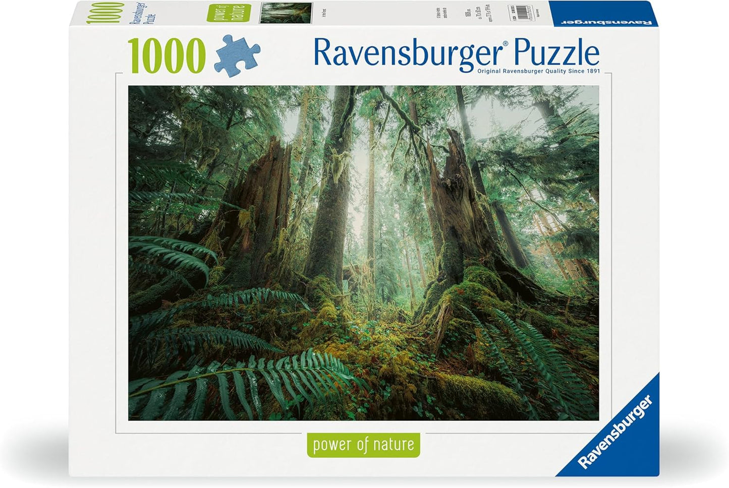 Ravensburger Puzzle 2D 1000 elementów: Lasy, Nowy design