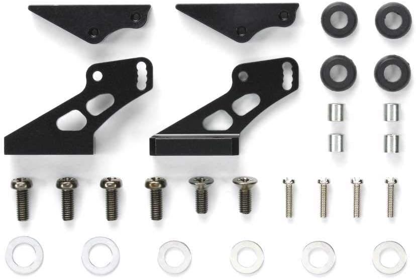 Tamiya 54773 Aluminum Adjustable Wing Stay 2 (TT01/TT02/TB04/TA07/TRF418/TRF419