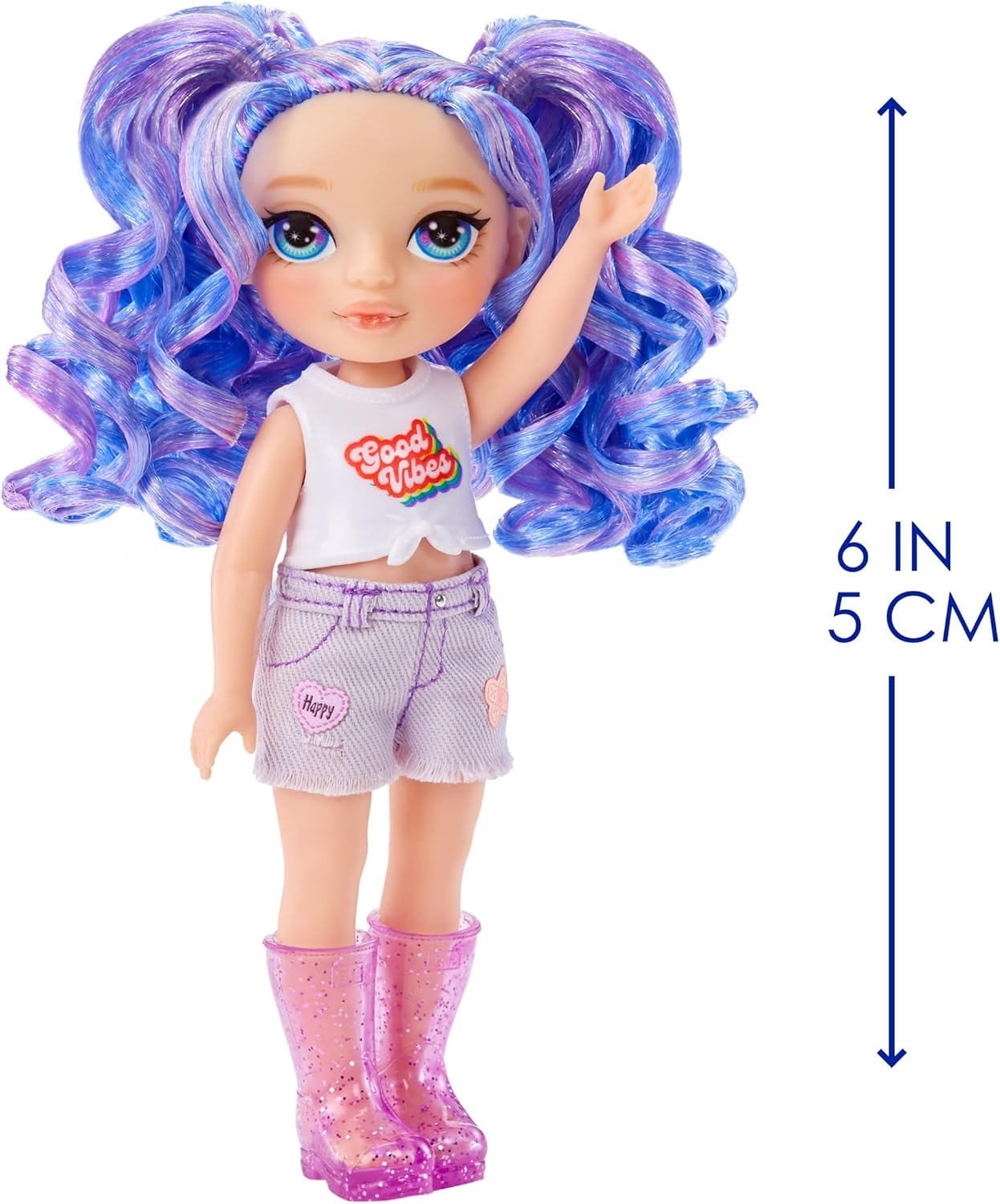 Rainbow High Littles - Poupée 15cm + animal de compagnie - Violet - Des 4ans
