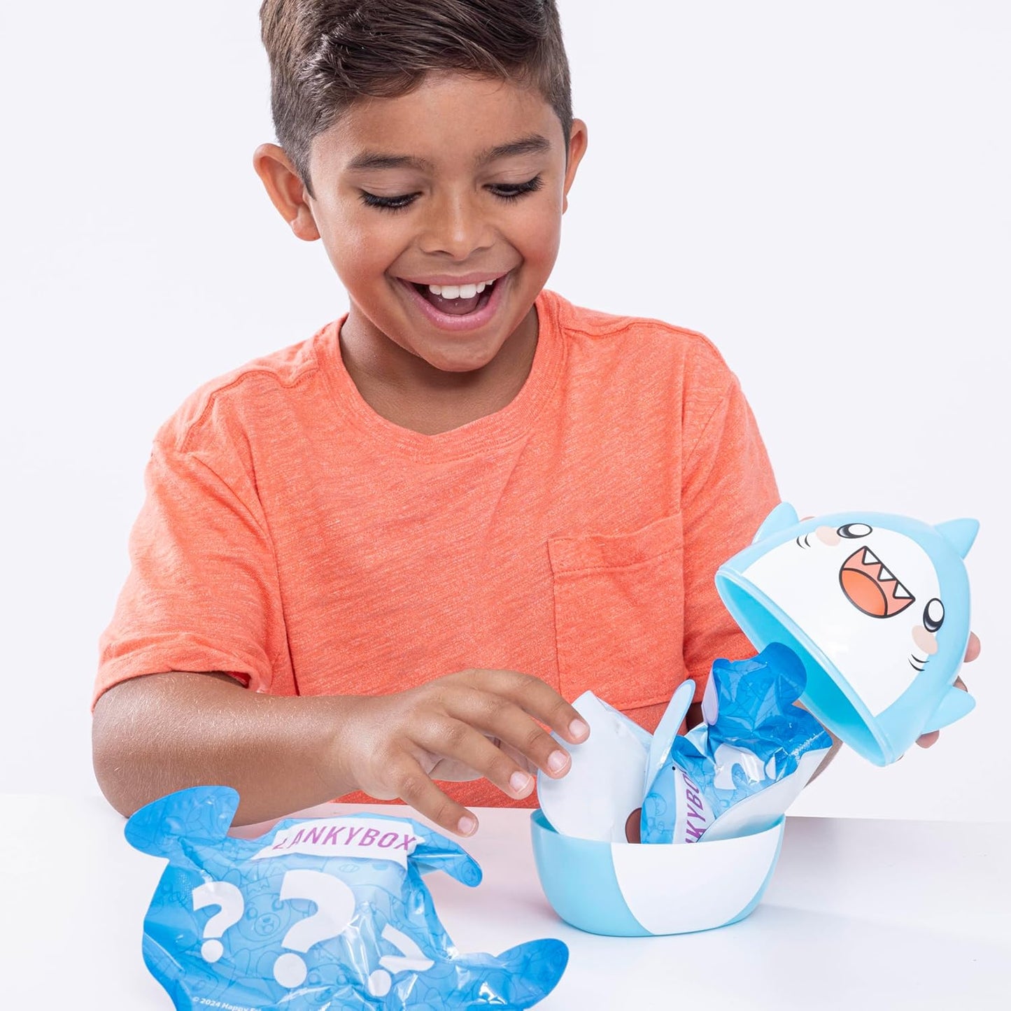 LankyBox Mystery Thicc Shark Glow Pack with 5 Exciting Toys to Discover inside, Officially Licensed Merch