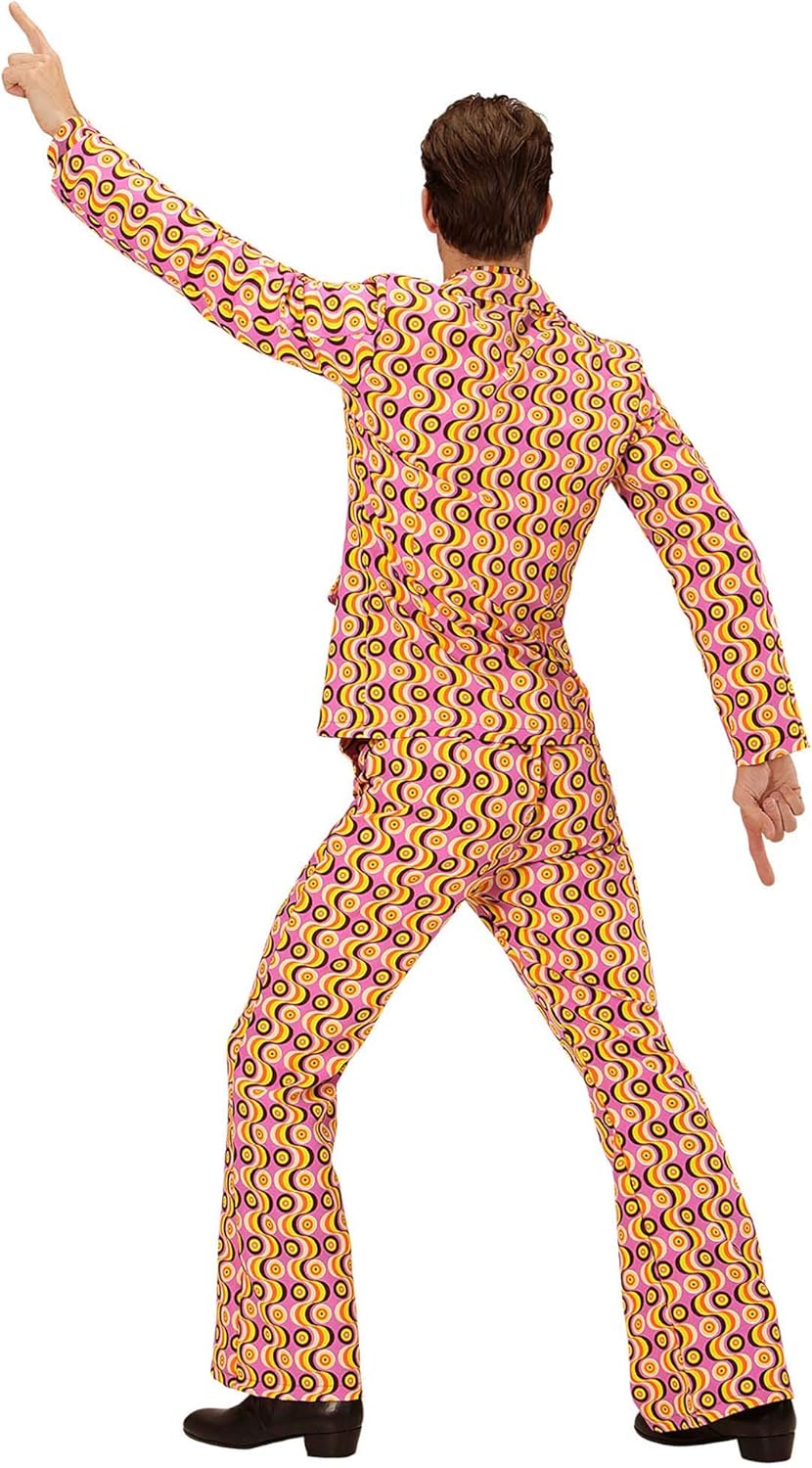 Generique Widmann adult costume - 70's suit