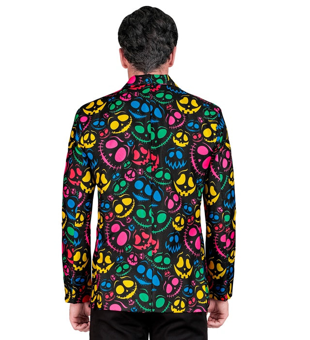 Widmann Neon Ghosts Party Fashion Jacket (Jacket) (M) Different Colors
