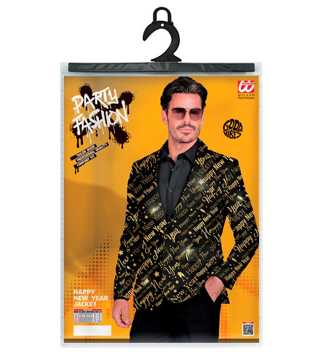 Widmann Happy New Year Party Fashion Jacket (Jacket) (XL) Black