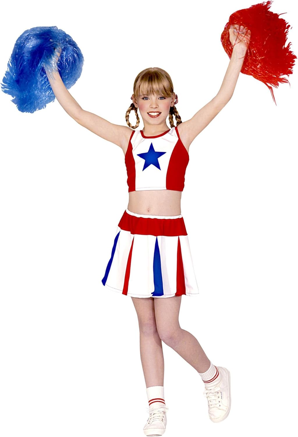 Widmann - Children's cheerleader costume, skirt and top 11-13 Years