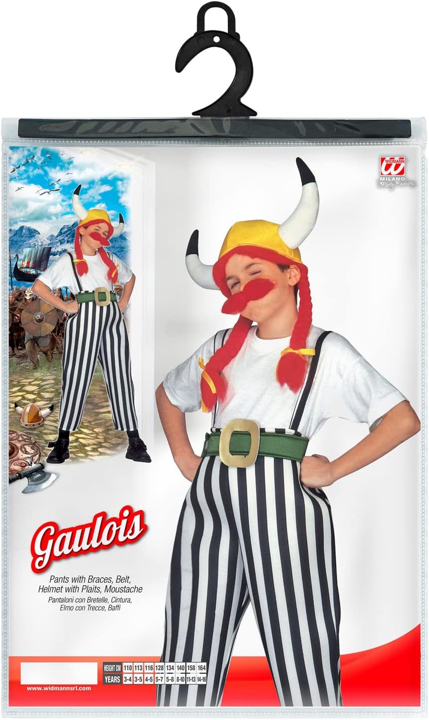 Widmann Costume Dress gaulois Obelix Carnival Child 3828_ 5-7 Years