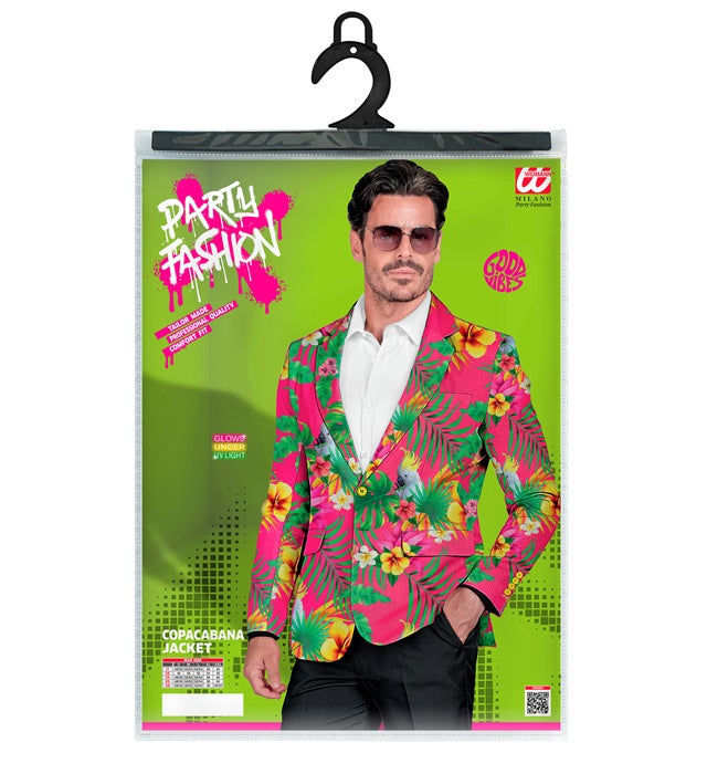Widmann Casino Party Fashion Jacket (Jacket) (XXL) Green
