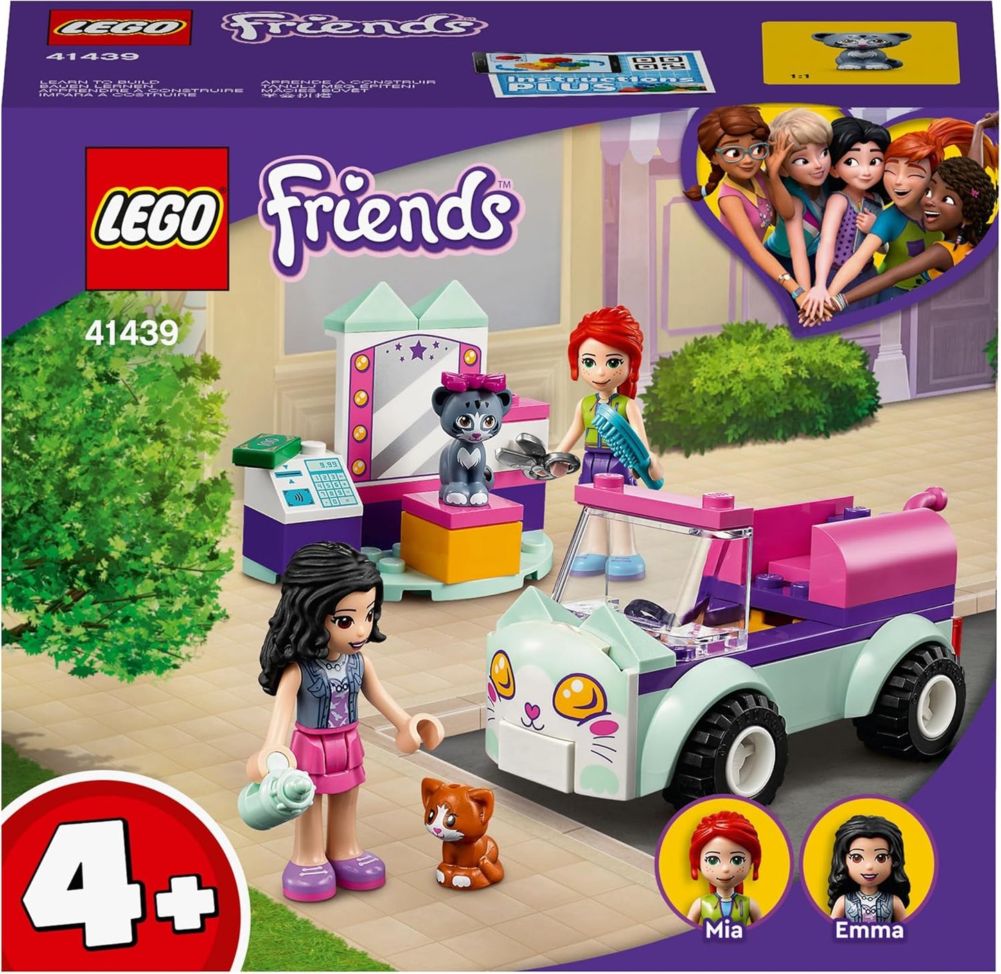 LEGO 41439 Friends Cat Grooming Car single