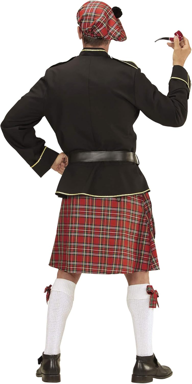 "SCOTSMAN" (jacket, skirt, belt, purse, hat) - (S)