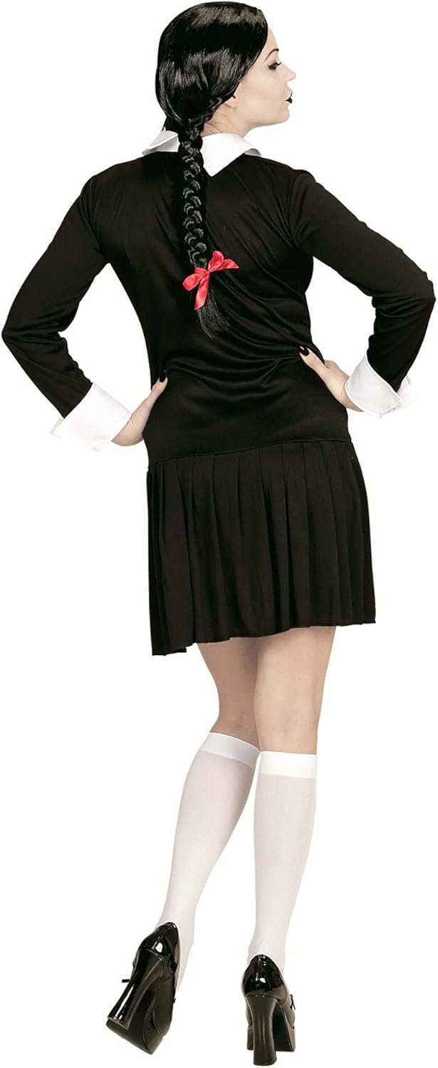 Widmann - Dark girl costume, dress, Halloween, carnival, theme party