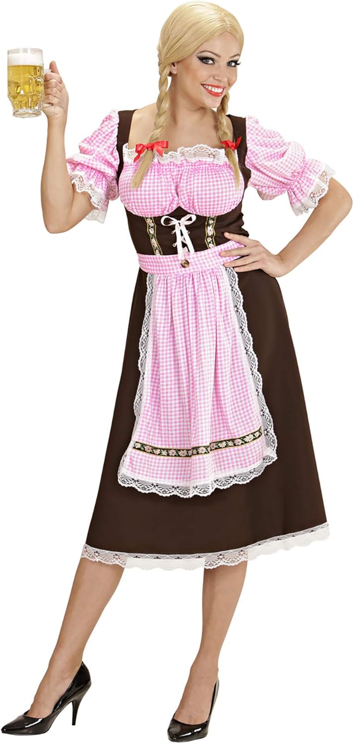 HEAVY FABRIC BAVARIAN WOMAN FANCY DRESS COSTUME LADIES (CULTURES)