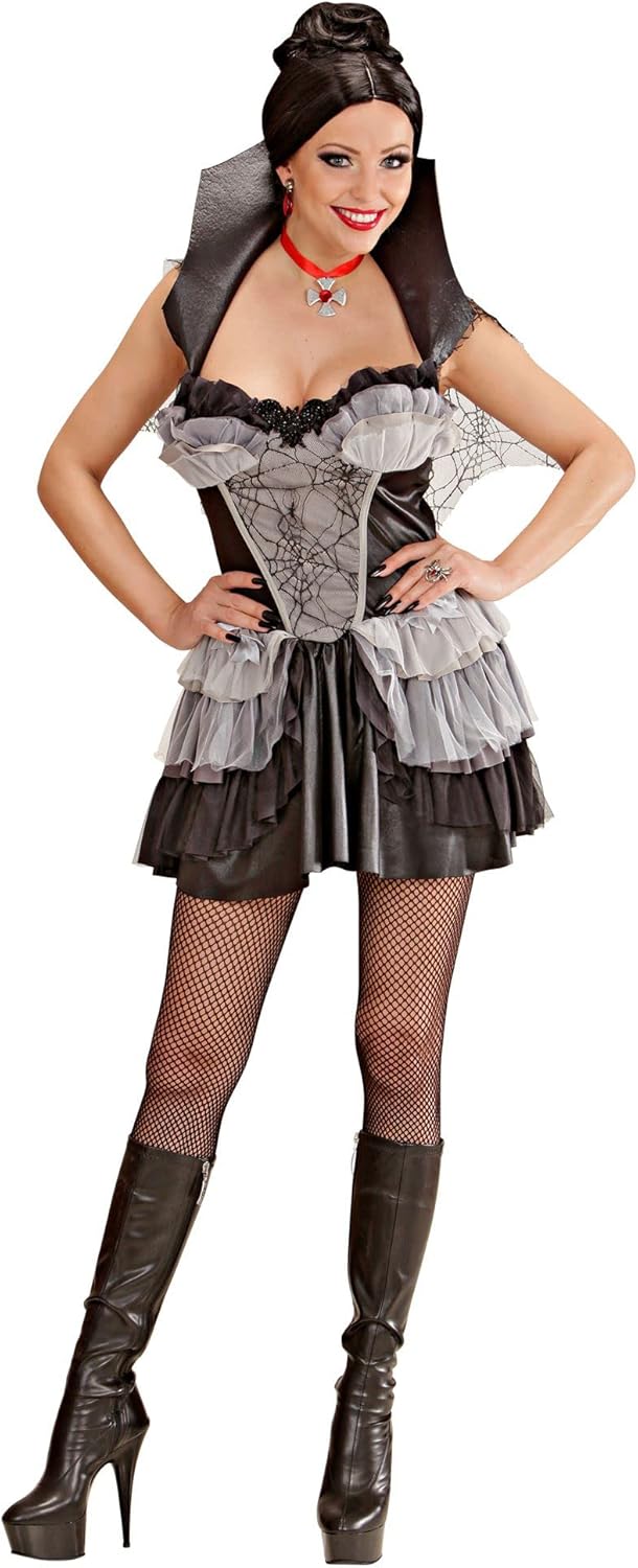 Widmann 7636 Gothic Vampiress Costume L Multi-coloured