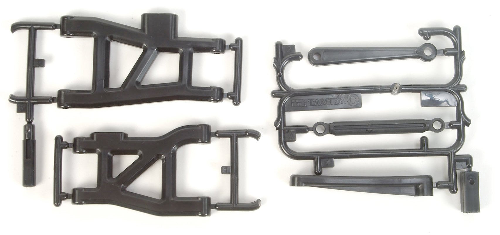Tamiya 300051077 DF-02 C-Piece Suspension Arm Front/Rear (1+1