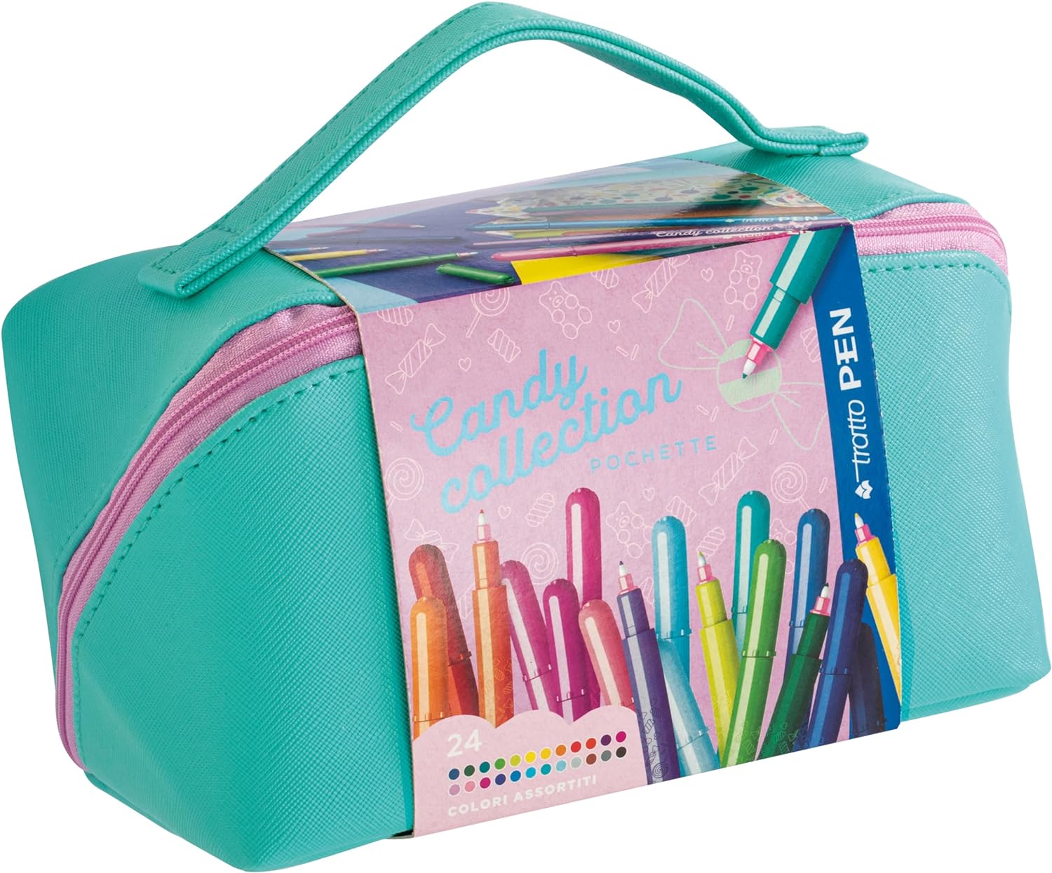 Tratto PEN Candy Collection trousse 24 pz