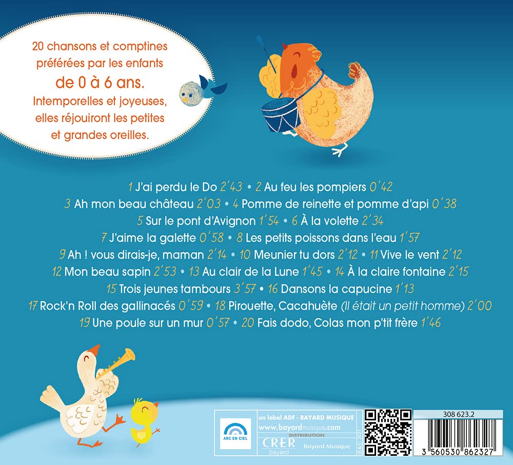 20 Chansons et Comptines pour Les Petits (Vol.1