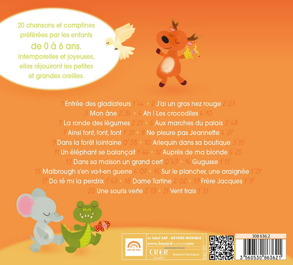 20 Chansons et Comptines pour Les Petits (Vol.3