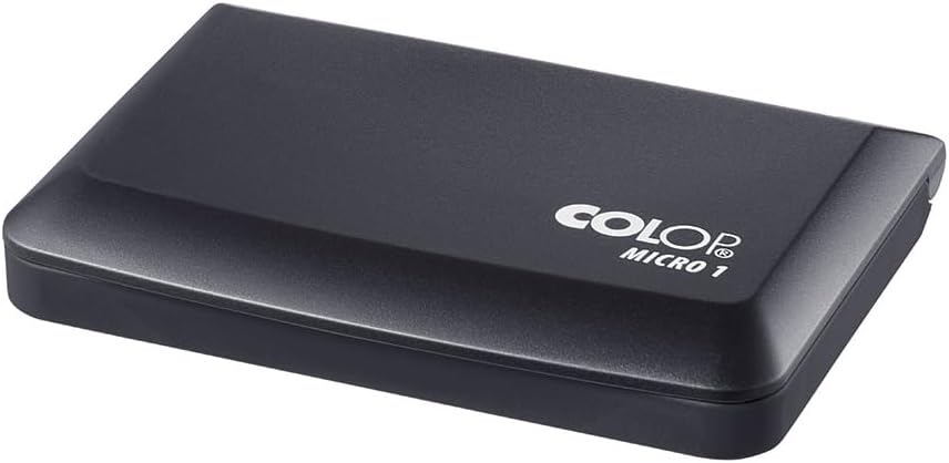 Quantore - Stempelkussen Colop Micro 1 9X5Cm Zwart
