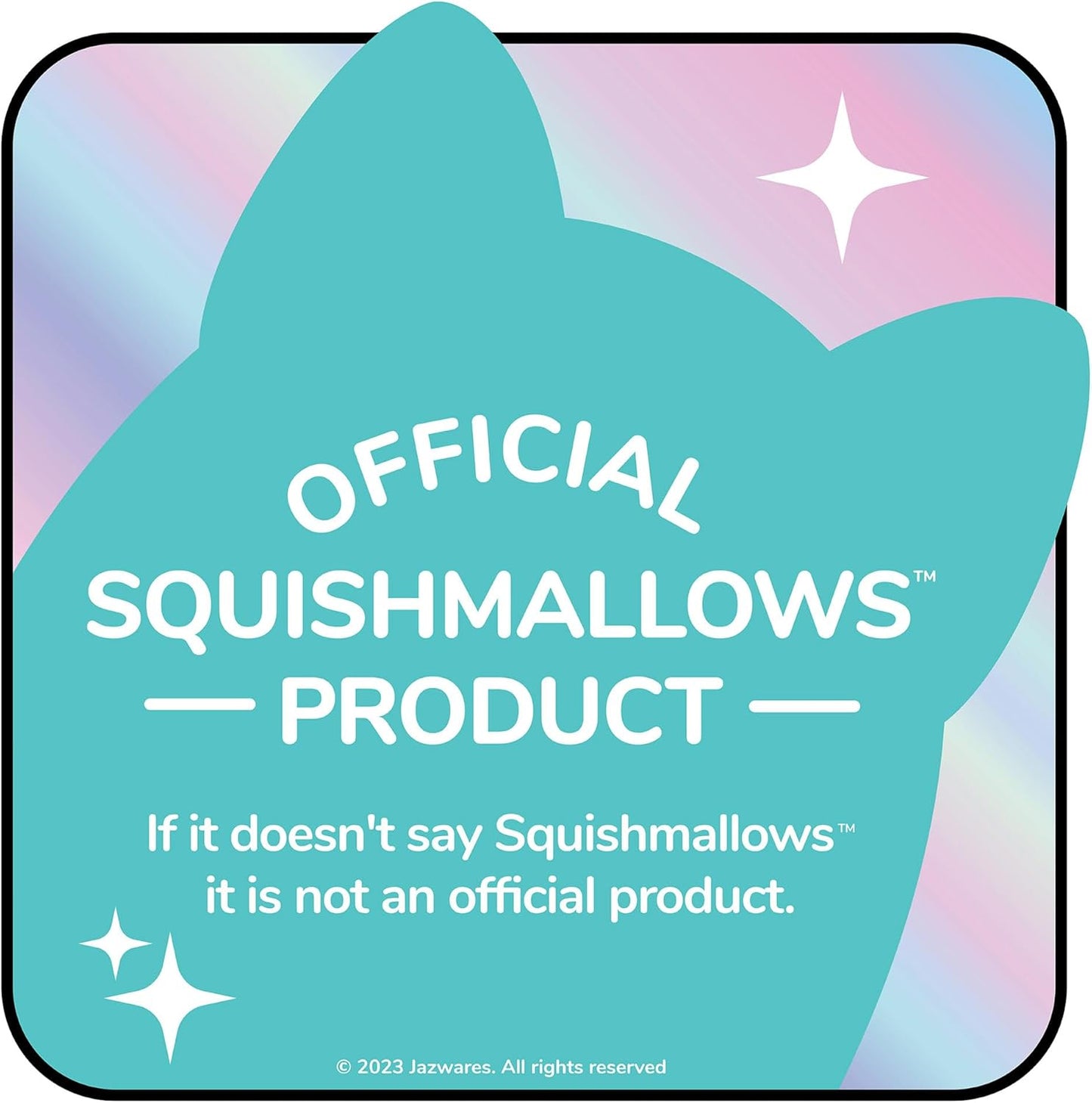 Squishmallows Original 19 cm Halloween Earworm The Winking Monster Purple