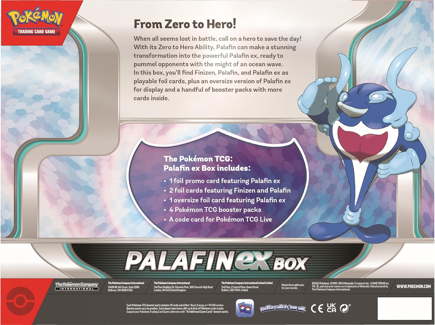 POKEMON TCG: PALAFIN EX BOX