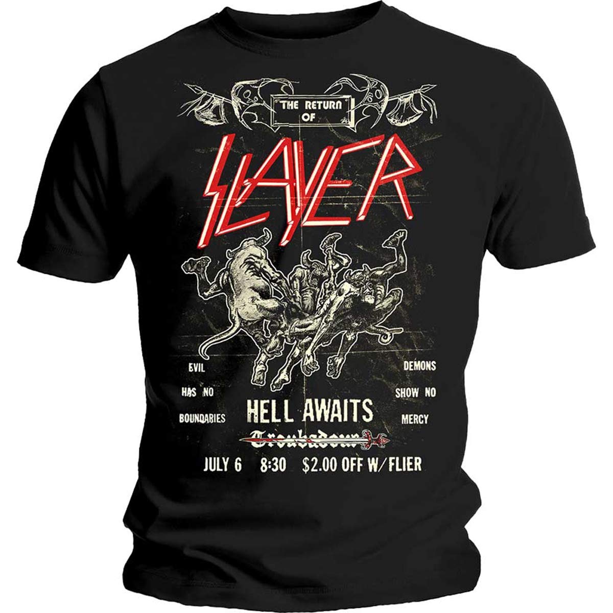 T-Shirt # Xxl Black Unisex # Vintage Flyer