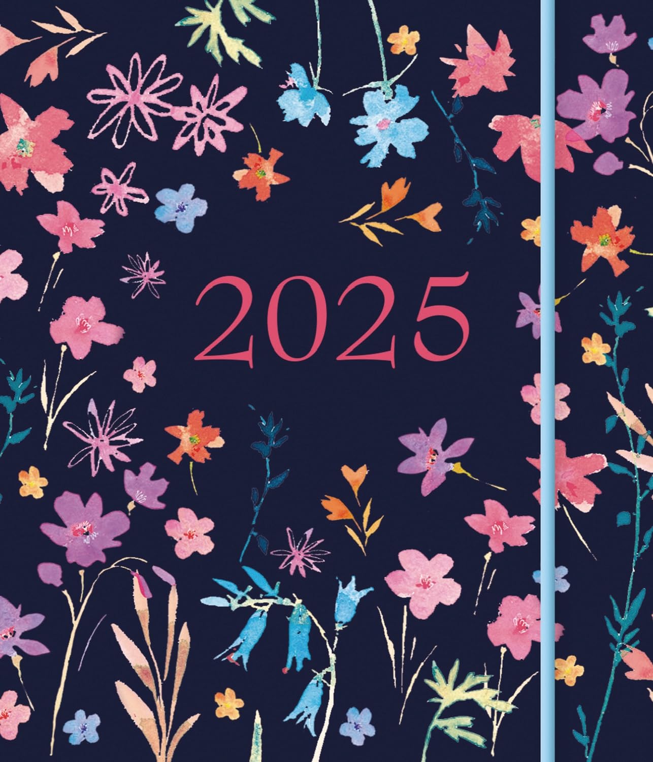 2025 Fashion Diary Floral Sq Pk Diary
