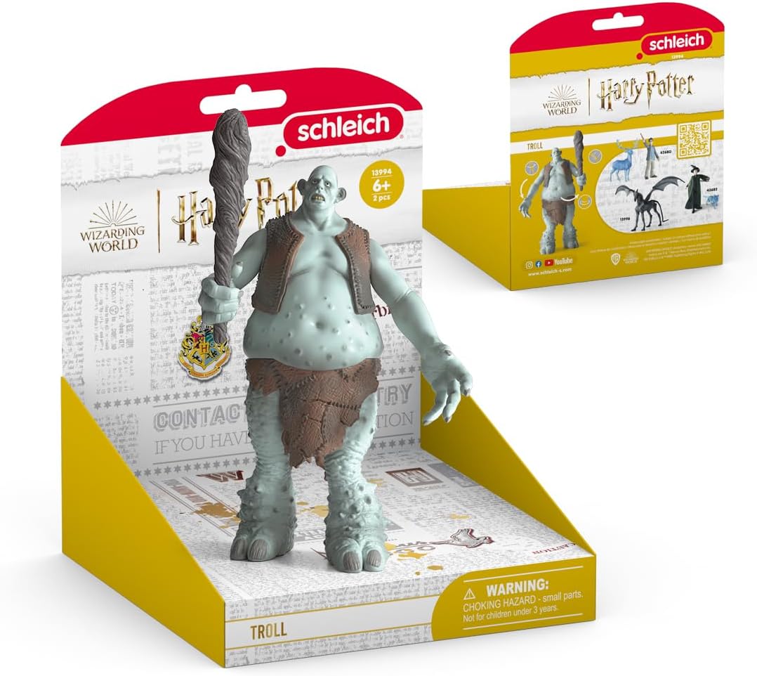 schleich 13994 Troll, from 6 years WIZARDING WORLD - Figurine, 16 x 16 x 18 cm