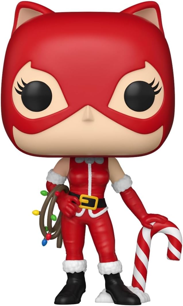 Funko Pop! Heroes: Holiday '24 – Catwoman - DC Comics - Collectable Vinyl Figure - Gift Idea - Official Merchandise - Toys for Kids & Adults - Comic Books Fans - Model Figure for Collectors