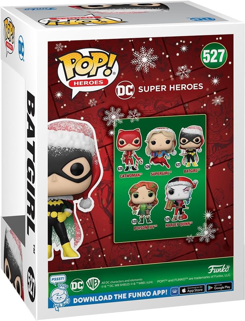 Funko Pop! Heroes: Holiday '24 – Batgirl - DC Comics - Collectable Vinyl Figure - Gift Idea - Official Merchandise - Toys for Kids & Adults - Comic Books Fans - Model Figure for Collectors