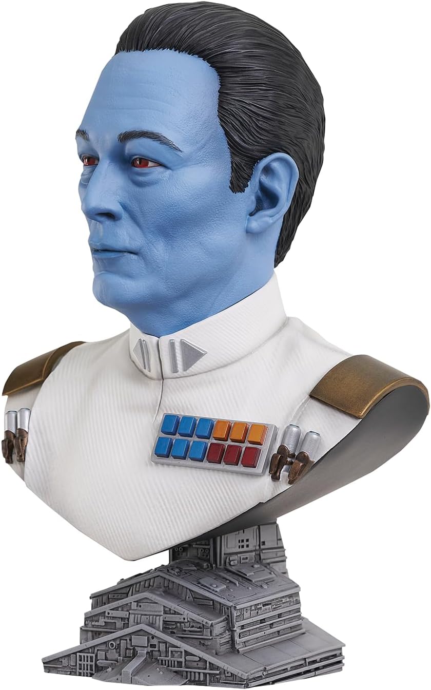 Star Wars Legends in 3-Dimensions: Ahsoka Disney+ Grand Admiral Thrawn 1:2 Scale Bust