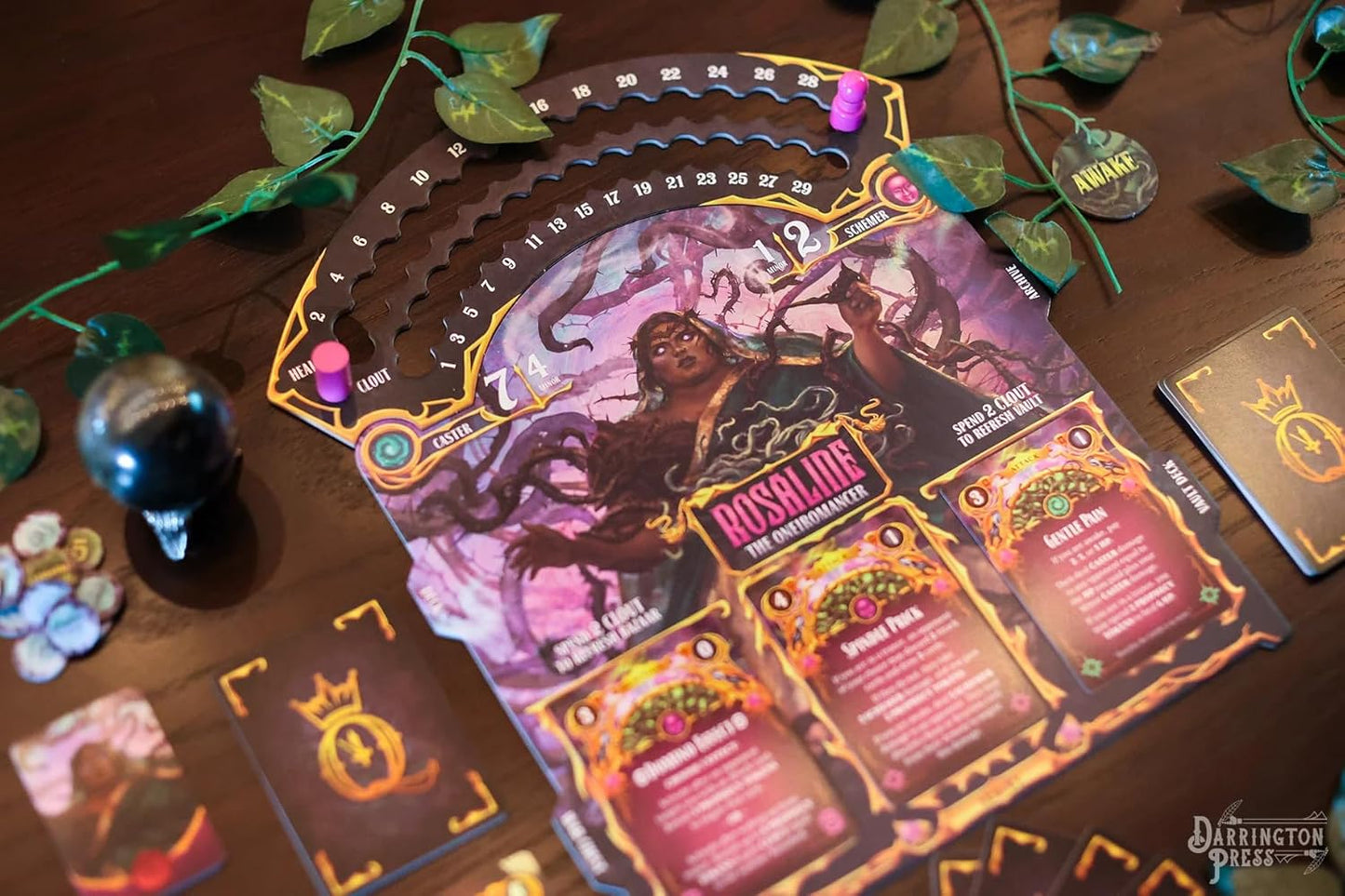 Darrington Press | Queen By Midnight | Card Game | Ages 12+ | 3-6 Players | 60-90 Minutes Playing Time