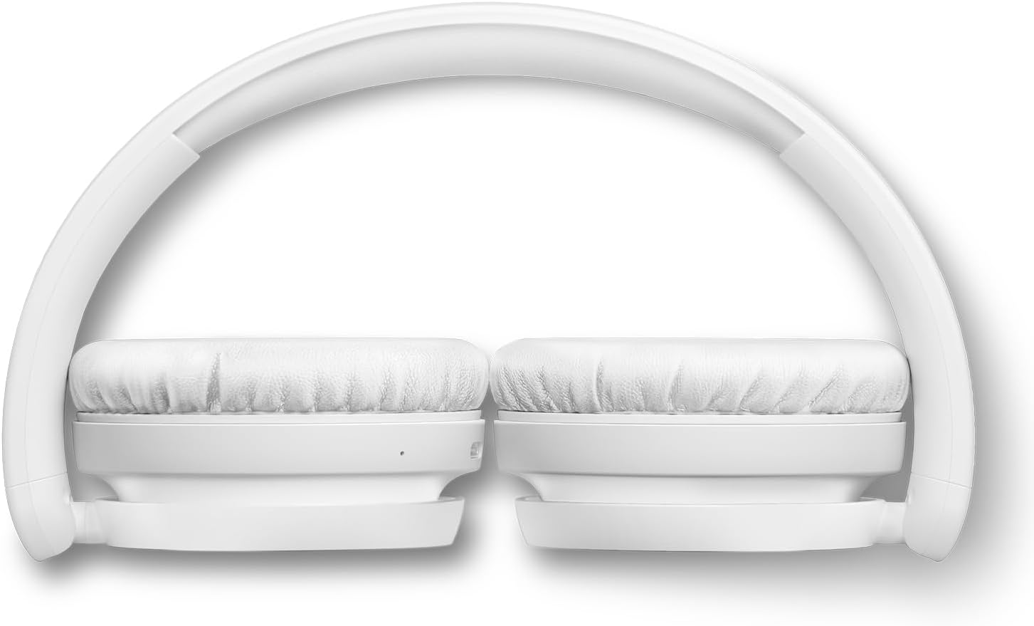 PHILIPS TAH5209WT/00 Lightweight On Ear Wireless Bluetooth Headphones with Passive Noise Isolation - 65 Hours Play Time, Natural Sound, Clear Calls, Dynamic Bass, 2 Hours USB-C Charging- White
