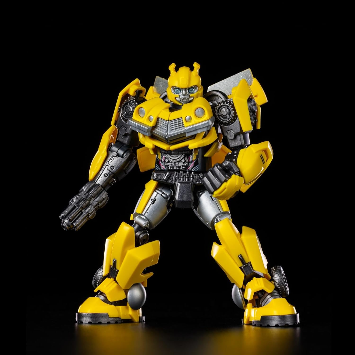 BLOKEES Figures Transformers Classic Class No Converting Model Kit Bumblebee Figura de acción Coleccionable Regalo Juguete de construcción para niños, para mayores de 12 años