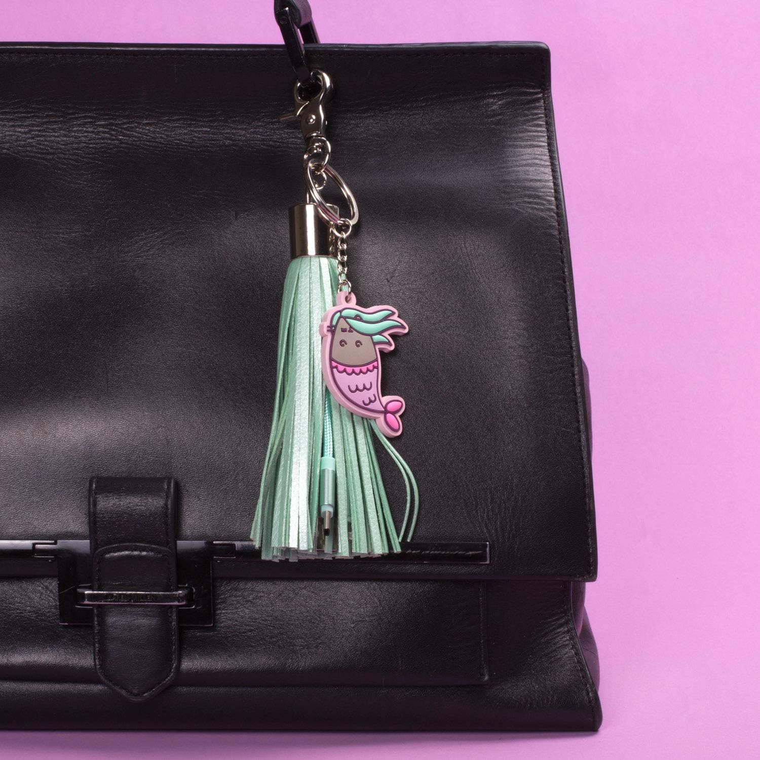 Thumbs Up Pusheen - Tassel Charger