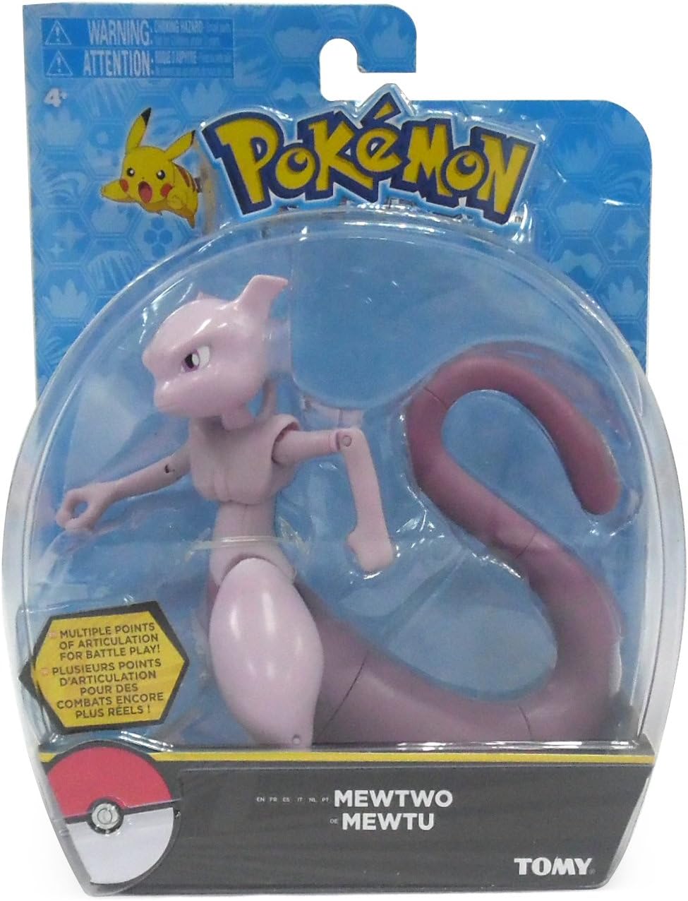 TOMY Pokémon Hero Figure, Mewtwo