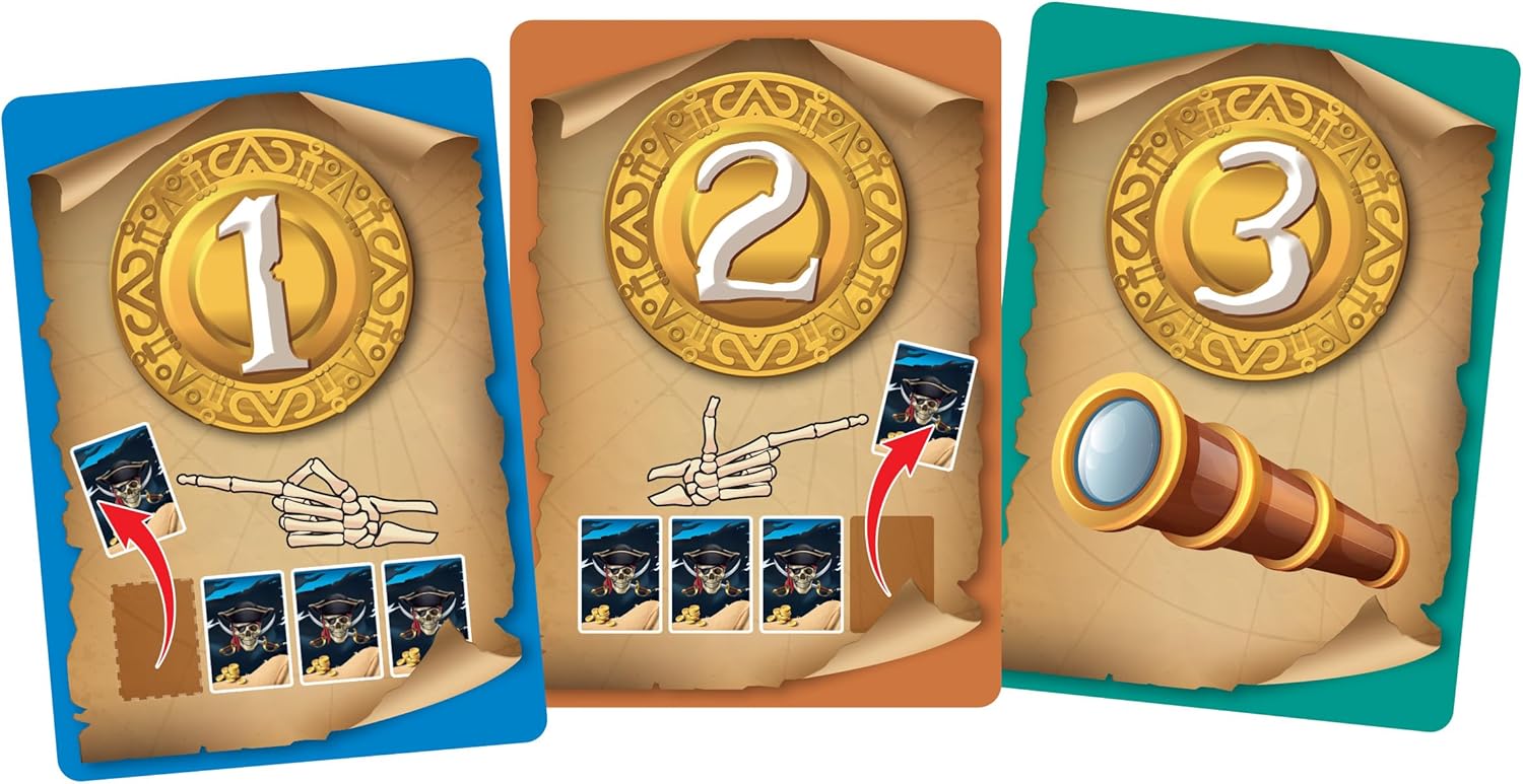 Outset Media Skullduggery - A Game of Treasure and Treachery - for 2 to 6 Players Ages 8 and up