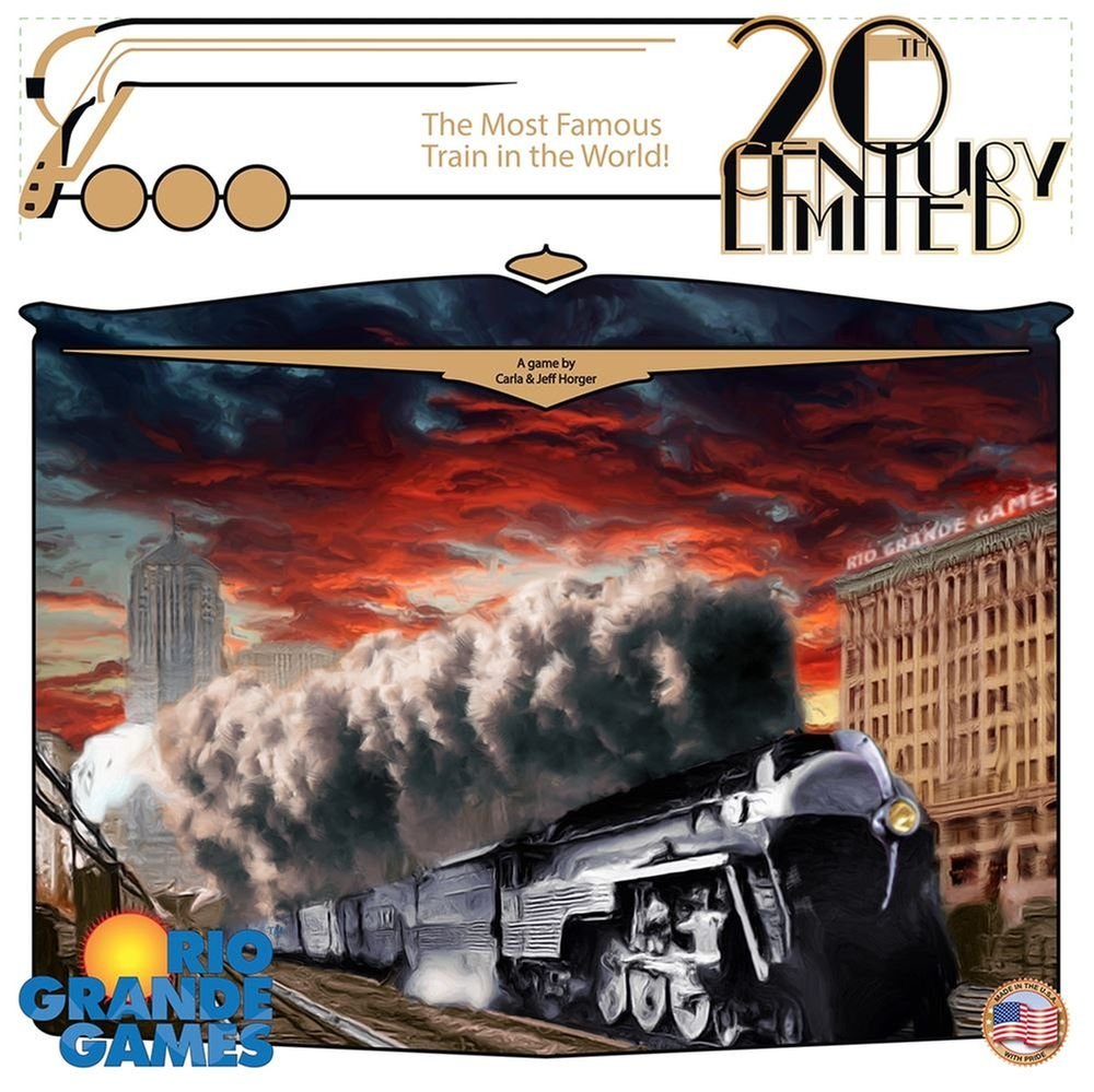 Rio Grande Games 20th Century Board Game