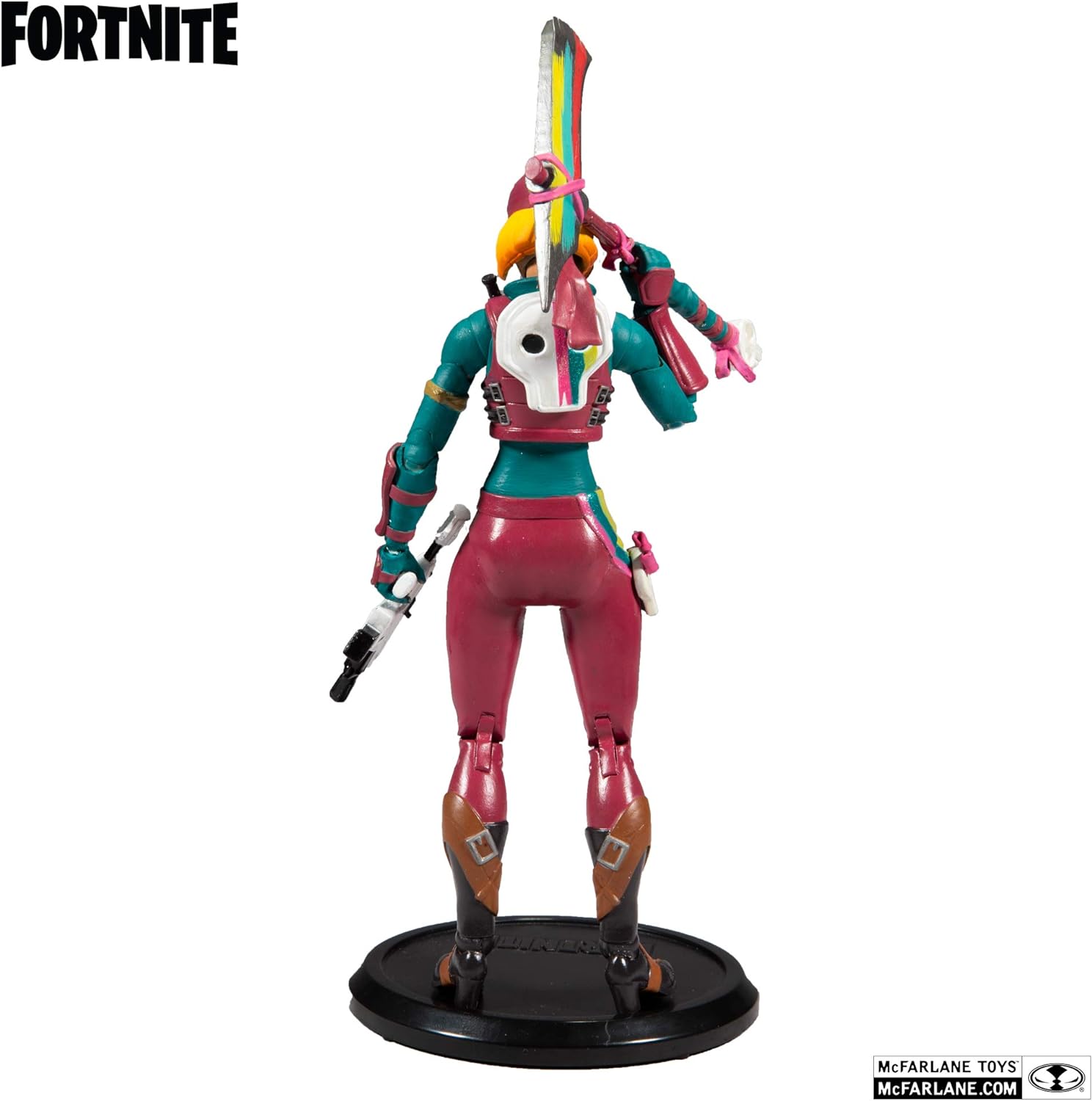 McFarlane Toys Fortnite Skully Premium Action Figure, Multicolor