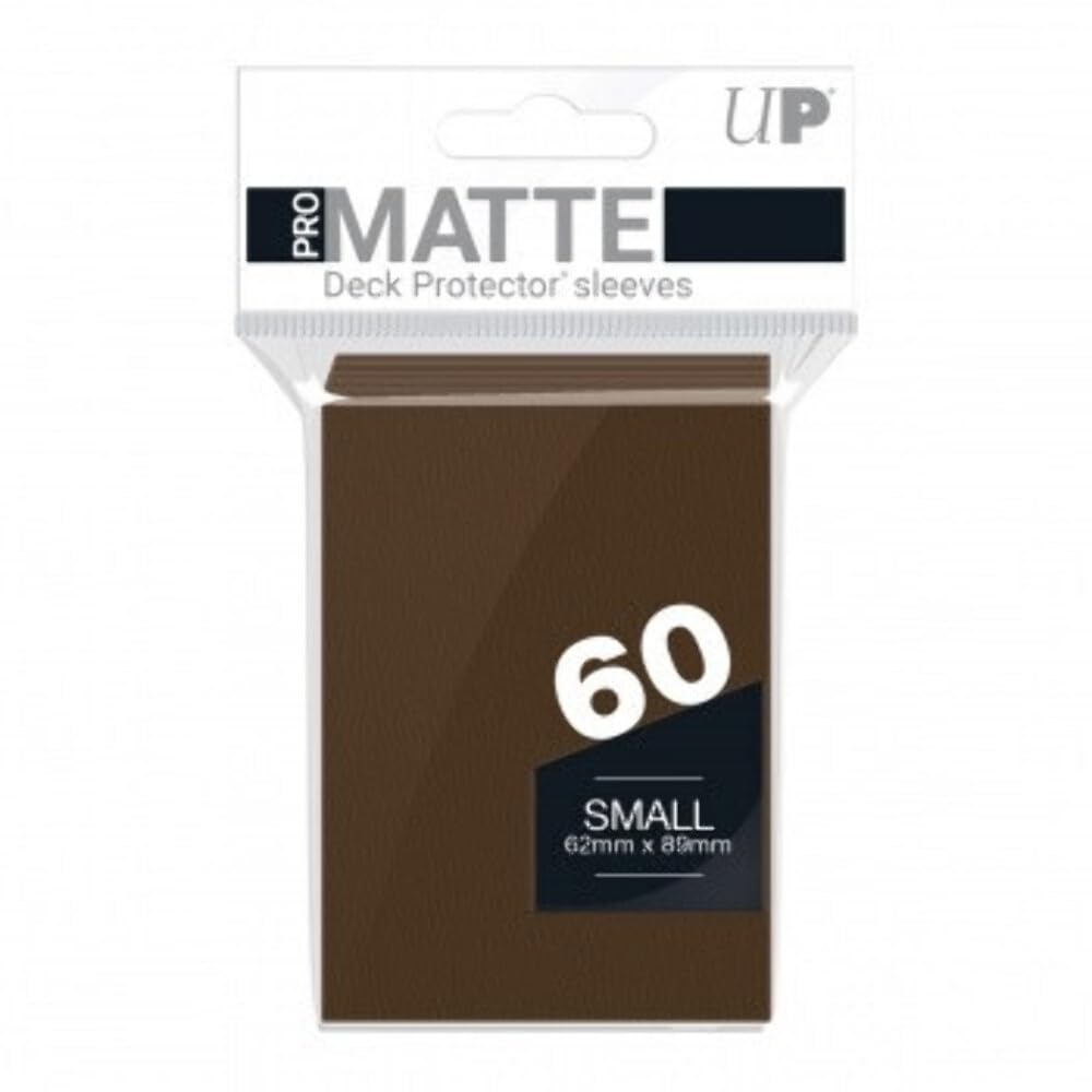 Ultra Pro 330633 Pro Matte Card Sleeves, Brown, Small