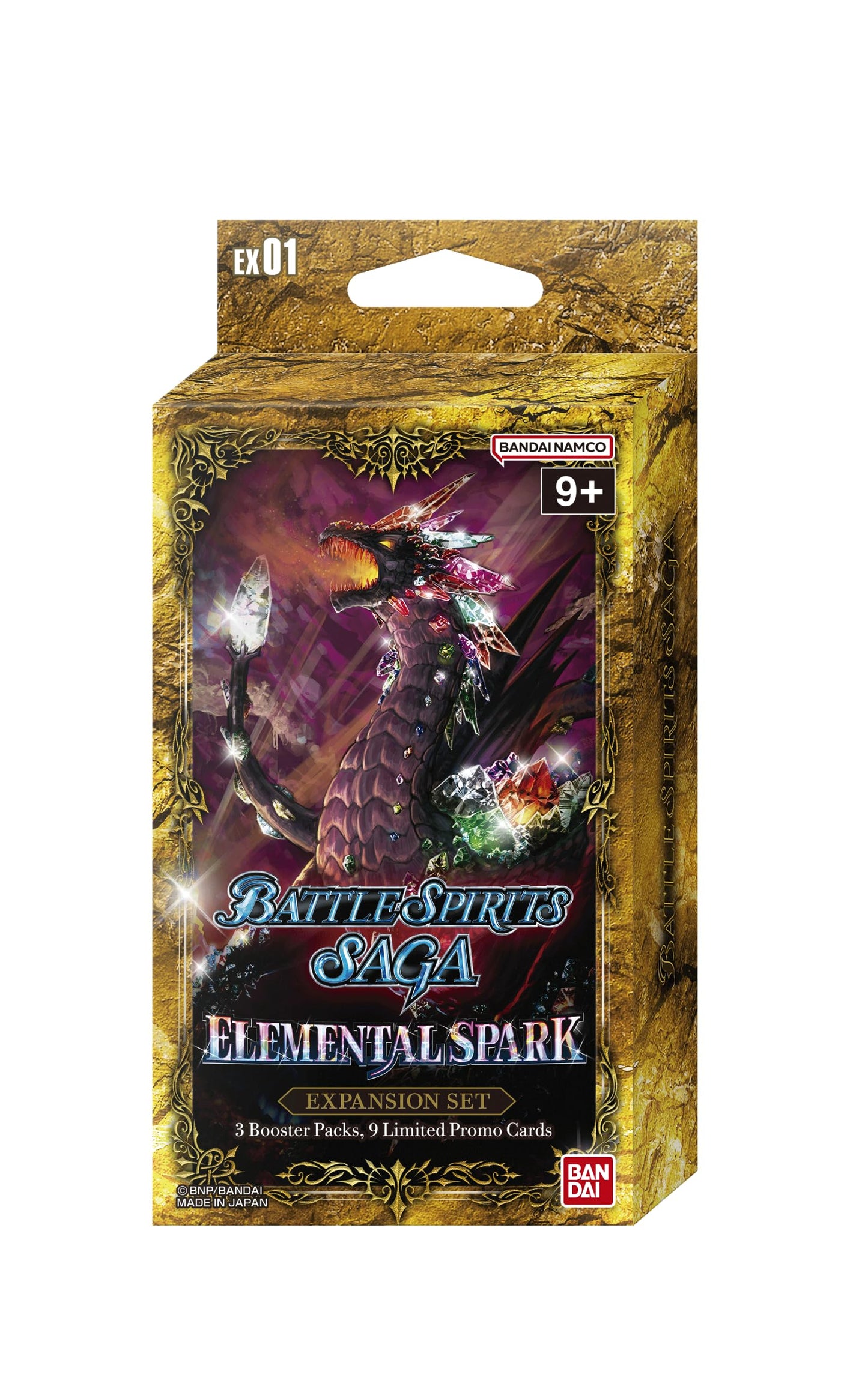 Bandai | Battle Spirits Saga: Expansion Set 01 (EX01) | Trading Card Game | Ages 9+ | 2 Players | 20-30 Minutes Playing Time
